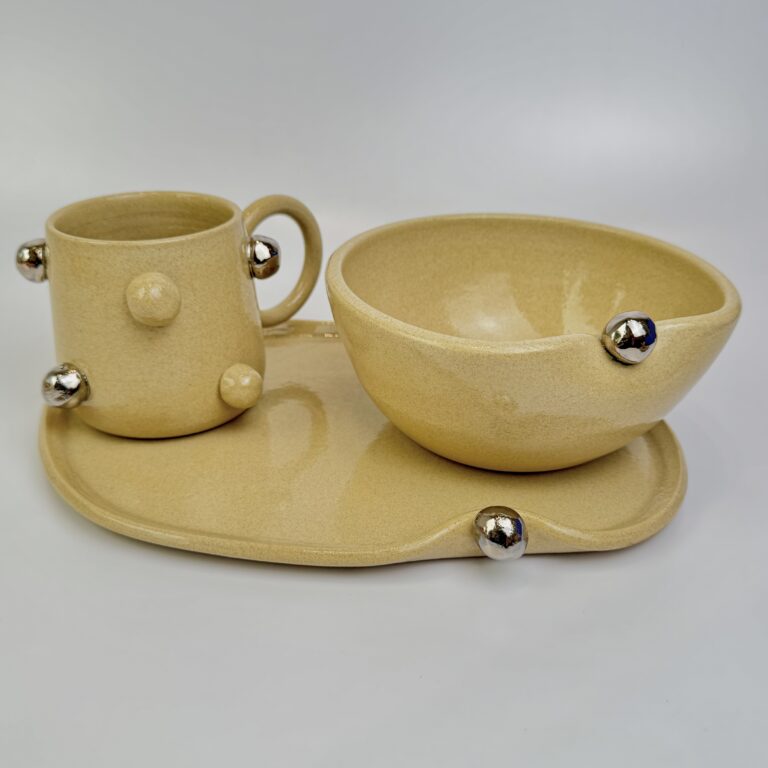 Conjunto Caneca Ana + Bandeja M + Cumbuca